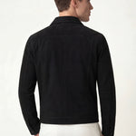 Light Black Suede Jacket