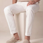 Suède Portside Mule Beige