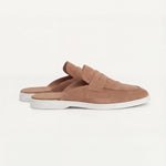 Suède Portside Mule Brown