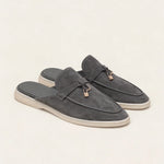 Suède Grey Marina Mule