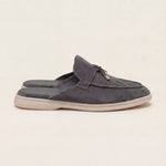 Suède Grey Marina Mule