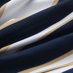 Wave Stripes Lapel Shirts & Swim Shorts