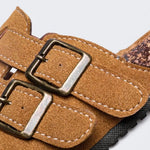 Double Buckle Sandals