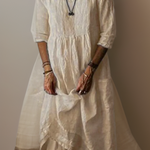 Carolien | Maxi dress with loose round neckline