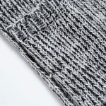 Long Line Horn Buckle Hooded Knitted Cardigan