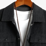 Corduroy Jacket With Pockets & Drawstring Corduroy Cargo Jogger Pants