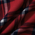 Contrast Hooded Button Up Shirt