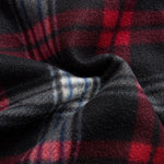 Teddy Fleece Lined Flannel Hoodie