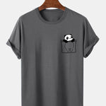 Pocket Panda Print T-Shirt