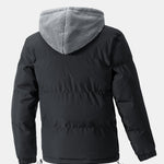 2 In 1 Teddy Hooded Puffer Jacket