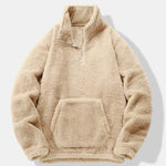 3 Pieces Quarter Zip Teddy Sweatshirts