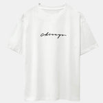 Chicago Print Heavy Weight Oversize T-Shirt