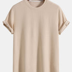 Knitted Ribbed T-Shirt