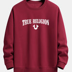 True Religion Print Relax Fit Sweatshirt