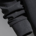 Fleece Long Sleeve Mock Neck T-Shirt