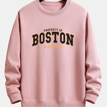 Boston Print Relax Fit Sweatshirt