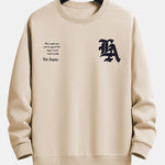 Los Angeles Slogan Print Relax Fit Sweatshirt