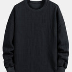 Long sleeve Fashion Letter Jacquard T-Shirt