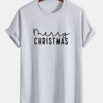 Regular Fit Christmas Print Cotton T-Shirt