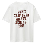 Slogan Back Print Oversize T-Shirt