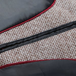Wool Look Fine Check Blazer
