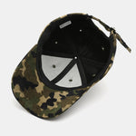 Camouflage Corduroy Baseball Cap