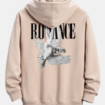 Romantic Doves Back Print Relax Fit Hoodie