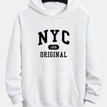 NYC Original Print Relax Fit Hoodie