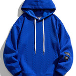 Relax Fit Wheat Jacquard Hoodie