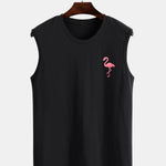 Flamingo Print Tank Top