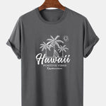 Hawaii Print T-Shirt
