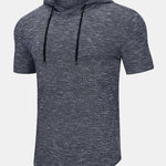 Slim Fit Knit Hooded Sweater