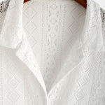 Geometry Textured Cuban Shirt & Straight Leg Linen Pants