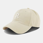 Letter R Cotton Baseball Cap