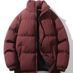 Funnel Neck Puffer Coat