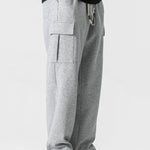 Relax Fit Straight Leg Jersey Cargo Pants