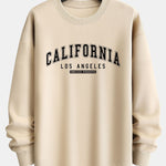 California Print Relax Fit Sweatshirt