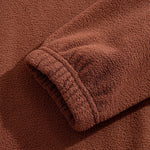 Relax Fit Quarter Zip Fleece Sweatshirt