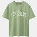 Chicago Print Oversize T-Shirt