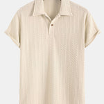 Textured Jacquard Polo
