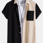 Two Tone Corduroy Shirt