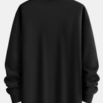 Dissolving Bear Print Relax Fit Sweatshirt