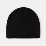 2 Pieces Solid Color Outdoor Cycling Warm Knit Beanie Hat