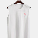 Flamingo Print Tank Top