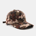 Camouflage Corduroy Baseball Cap