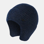 Warm Ear Covers Knit Beanie Hat