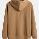 Basic Ribbed Hoodie