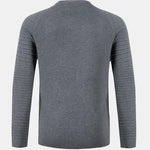 Slim Fit Raglan Sleeve Crew Neck Sweater