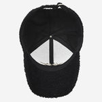 Heart Embroidery Teddy Plush Baseball Cap