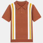 Striped Sweater Polo